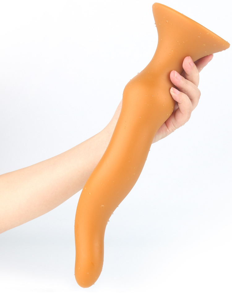 Anchor Gold Silicone Butt Plug Long Depth Anal Dildo Sex Toy For Men And Women - 11