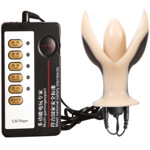 Electric Shock Big Anal Dildo Bullet Head Vibrator Clitoris Massager Colon Butt Plug Adult Sex Toys For Women Man Machine