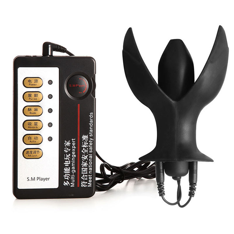 Electric Shock Anal Dildo Vibrator Bullet Head Clitoris Massager Butt Plug Unisex Adult Sex Toy For Pleasure And Stimulation - 2