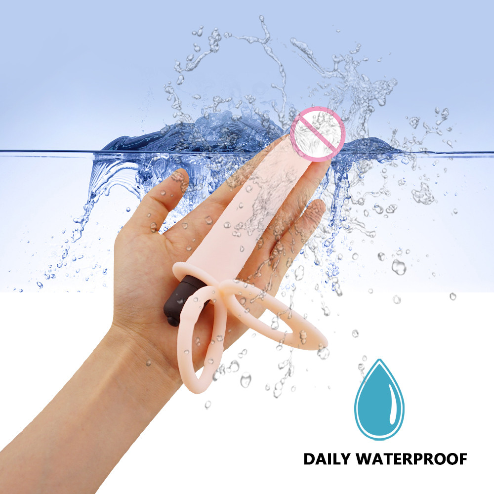 Dual Function Vibrating Strapon Dildo With Anal Plug Adult Pleasure Toy For Men And Women - 9