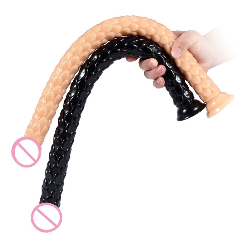 Ultrarealistic Dragon Scale Dildo Long Soft Bodysafe Suction Base Anal Vaginal Sex Toy For Women Men Gay Masturbator With Lifelike Detailing - 1