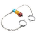Metal Anal Lock Handcuff Female Chastity Dildo Butt Plug Adult Sex Toys For Women Couples Bondage Accessory Game Anus - 4