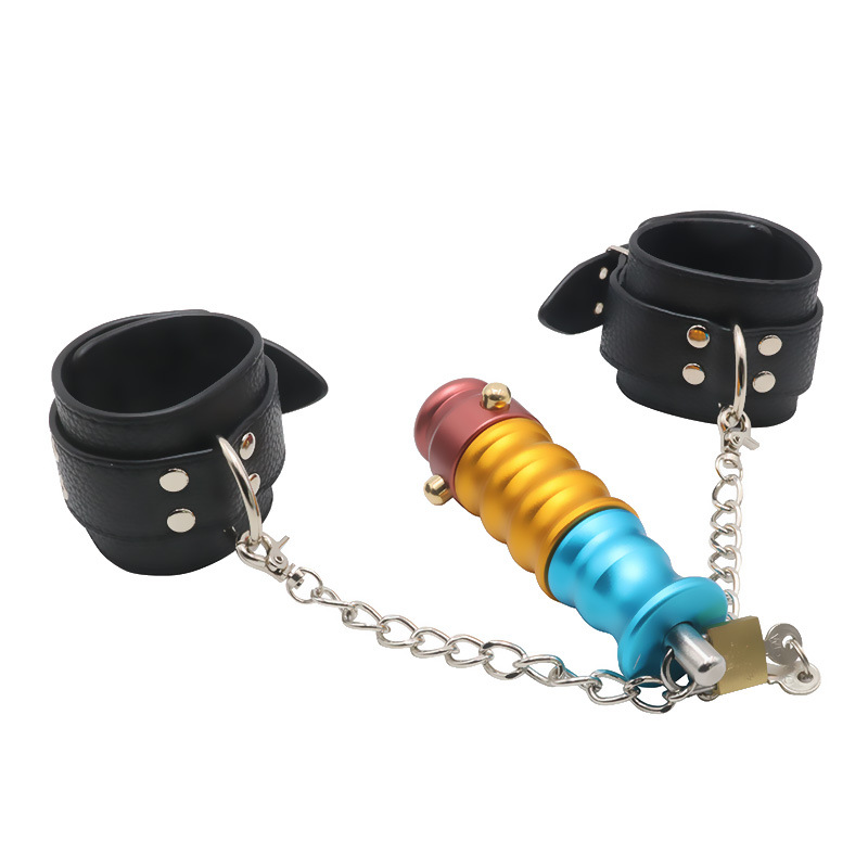 Metal Anal Lock Dildo Female Chastity Device Adult Sex Toy For Couples Bondage Game Accessory - 2