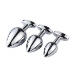 7 Sizes Stainless Steel Anal Butt Plug Masturbation Metal Beads With Drill G Spot Adult Sex Product - 6