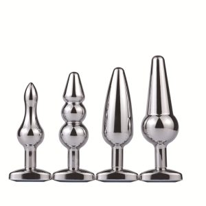 7 Sizes Stainless Steel Anal Butt Plug Masturbation Metal Beads With Drill G Spot Adult Sex Product - 2