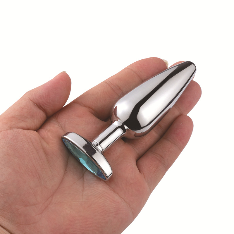 Stainless Steel Anal Pleasure Beads 7 Sizes Gspot Stimulation Adult Intimate Toy With Drill Detail - 48