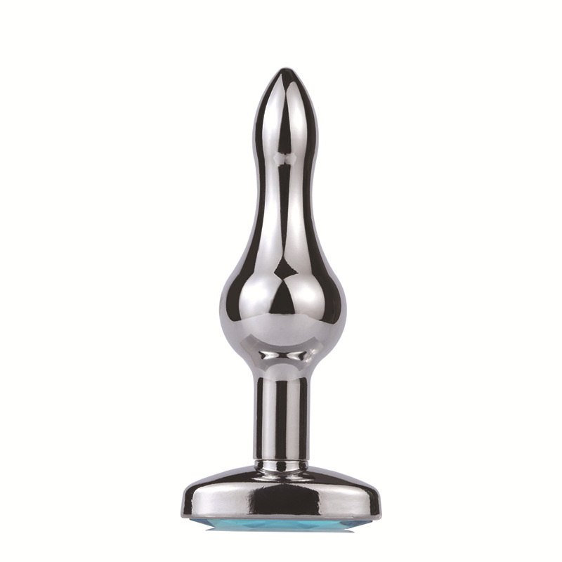 Stainless Steel Anal Pleasure Beads 7 Sizes Gspot Stimulation Adult Intimate Toy With Drill Detail - 44