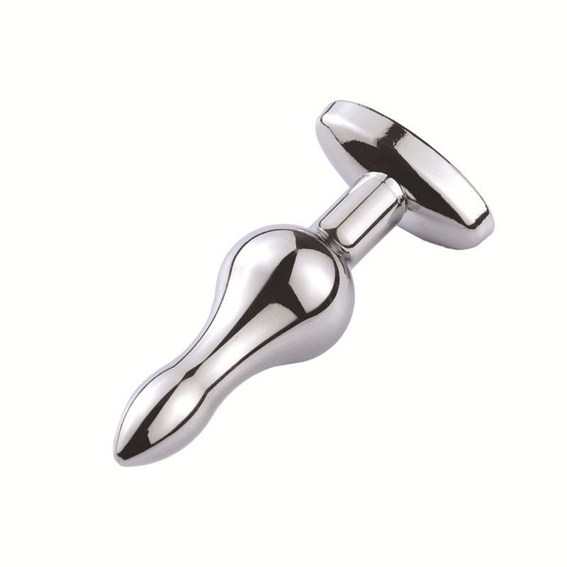 Stainless Steel Anal Pleasure Beads 7 Sizes Gspot Stimulation Adult Intimate Toy With Drill Detail - 38