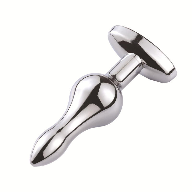 Stainless Steel Anal Pleasure Beads 7 Sizes Gspot Stimulation Adult Intimate Toy With Drill Detail - 37