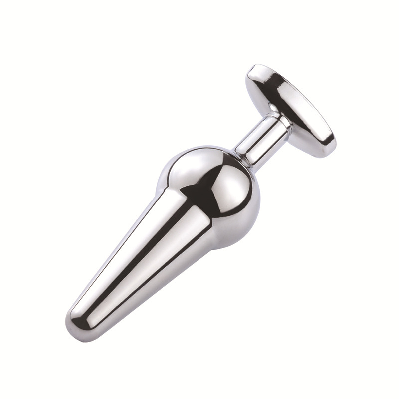 Stainless Steel Anal Pleasure Beads 7 Sizes Gspot Stimulation Adult Intimate Toy With Drill Detail - 35