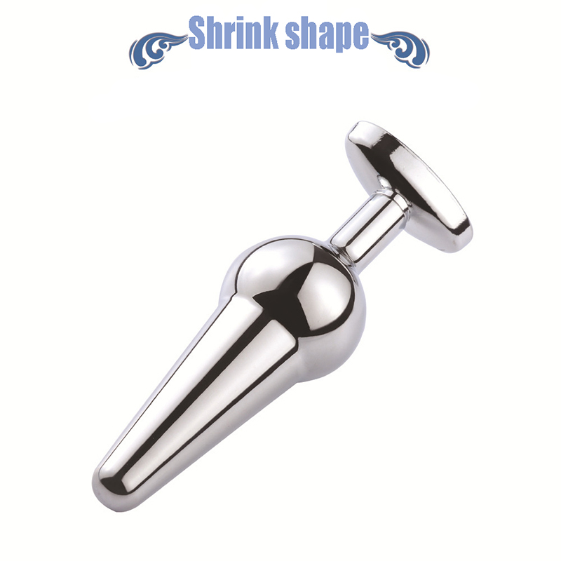 Stainless Steel Anal Pleasure Beads 7 Sizes Gspot Stimulation Adult Intimate Toy With Drill Detail - 29