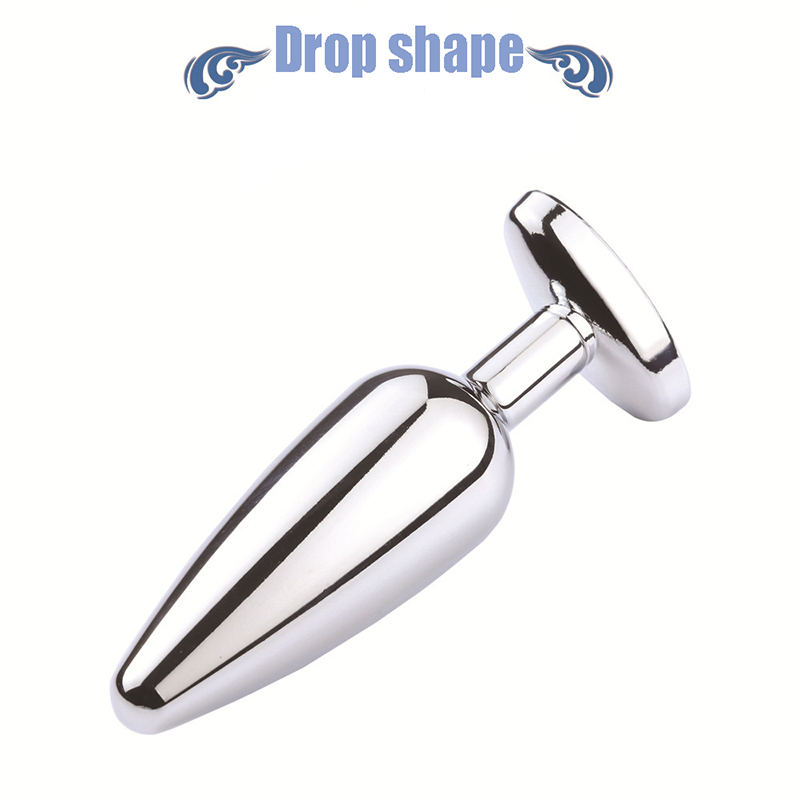 Stainless Steel Anal Pleasure Beads 7 Sizes Gspot Stimulation Adult Intimate Toy With Drill Detail - 28