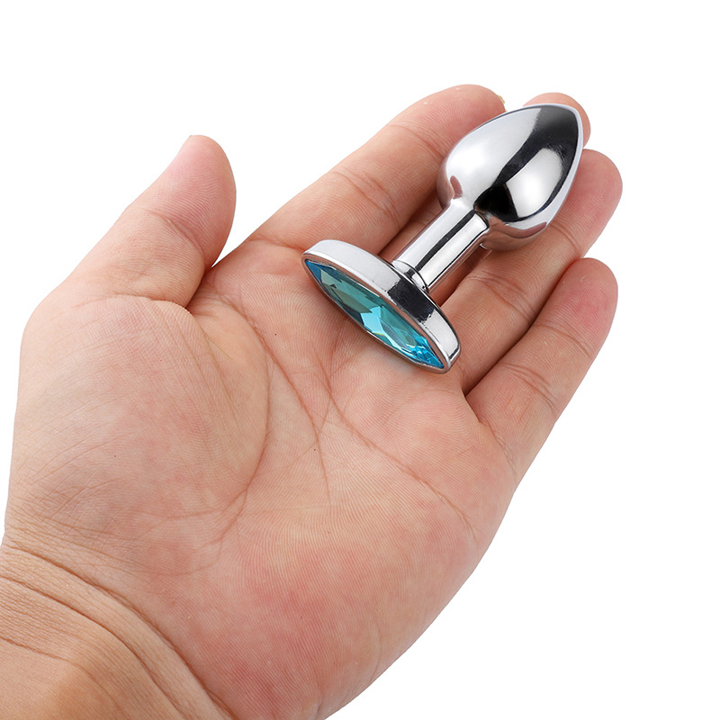 Stainless Steel Anal Pleasure Beads 7 Sizes Gspot Stimulation Adult Intimate Toy With Drill Detail - 26