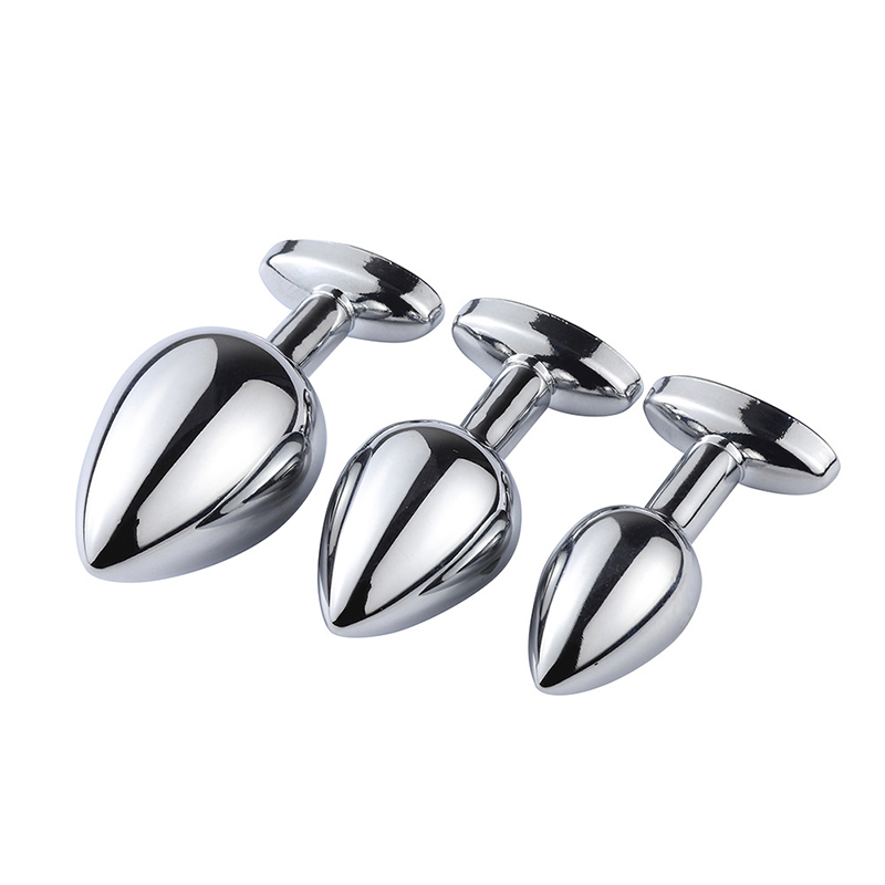 Stainless Steel Anal Pleasure Beads 7 Sizes Gspot Stimulation Adult Intimate Toy With Drill Detail - 12