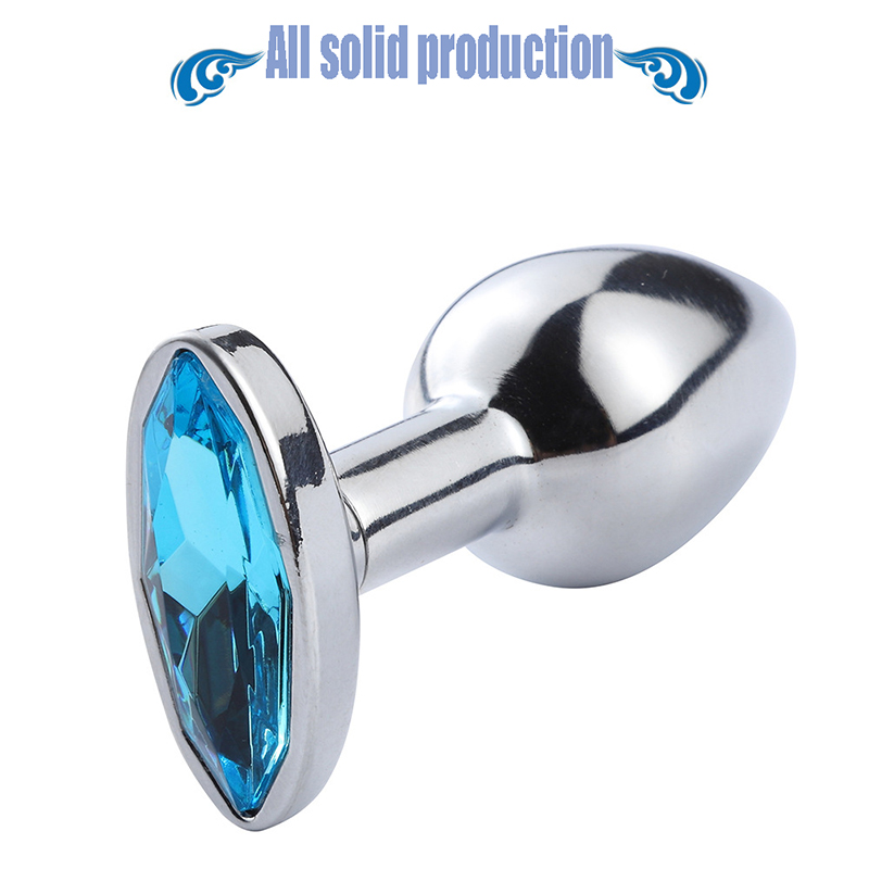 Stainless Steel Anal Pleasure Beads 7 Sizes Gspot Stimulation Adult Intimate Toy With Drill Detail - 11