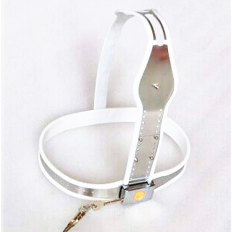 Stainless Steel Female Chastity Belt Virginity Protection Anal Plug Lock Adult Roleplay Toy G7536 - 7