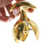 Heavy Anus Beads Stainless Steel Anal Plug With Lock Expanding Ass Butt Big Buttplug Trainer - 5