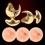 Heavy Anus Beads Stainless Steel Anal Plug With Lock Expanding Ass Butt Big Buttplug Trainer - 3