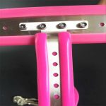 Chastity Devices Stainless Steel Belt With Anal Plug Lock Pants For Female G7-5-35 - 4