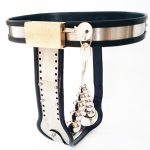 Chastity Devices Stainless Steel Belt With Anal Plug Lock Pants For Female G7-5-35 - 5
