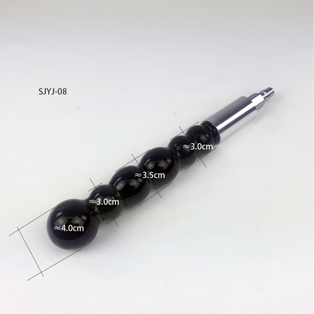 Crystal Glass Dildo Attachment For Sex Machine Unisex Anal Love Toy For Men And Women - 13