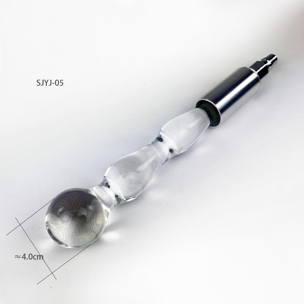 Crystal Glass Dildo Attachment For Sex Machine Unisex Anal Love Toy For Men And Women - 10