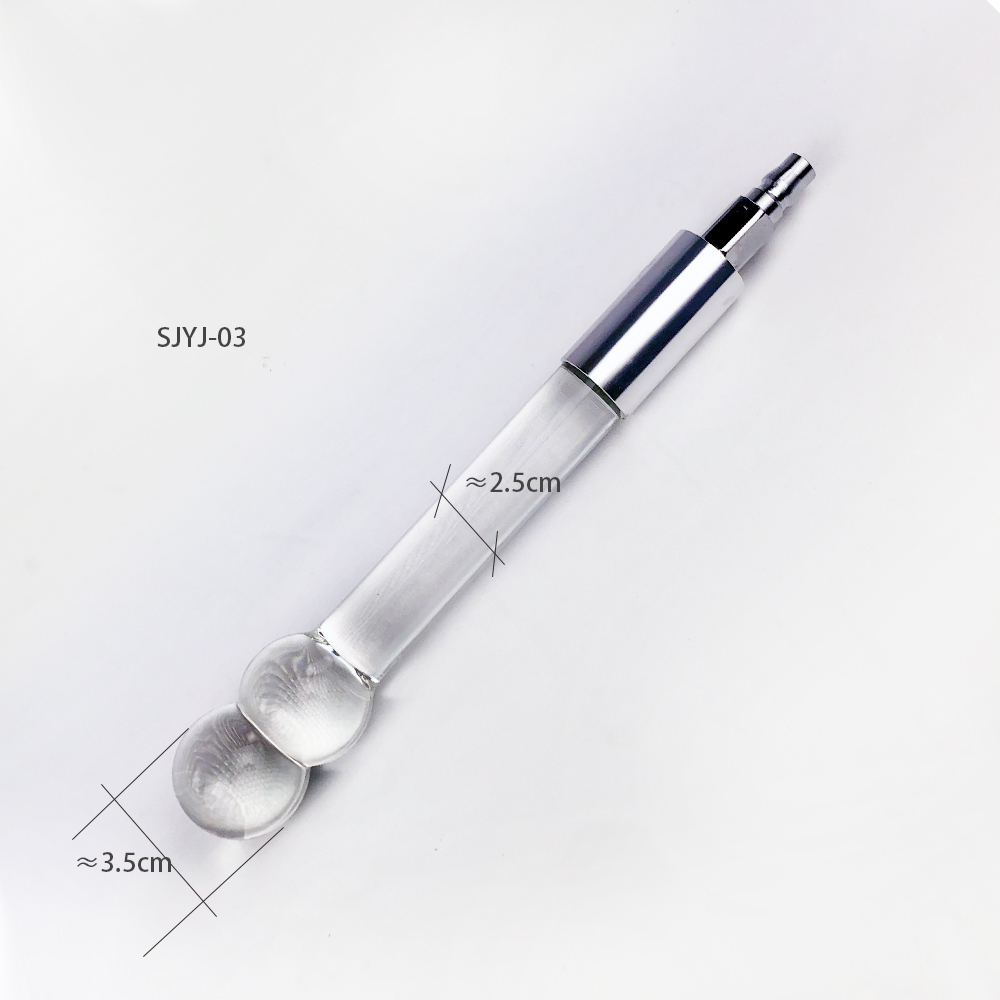Crystal Glass Dildo Attachment For Sex Machine Unisex Anal Love Toy For Men And Women - 8