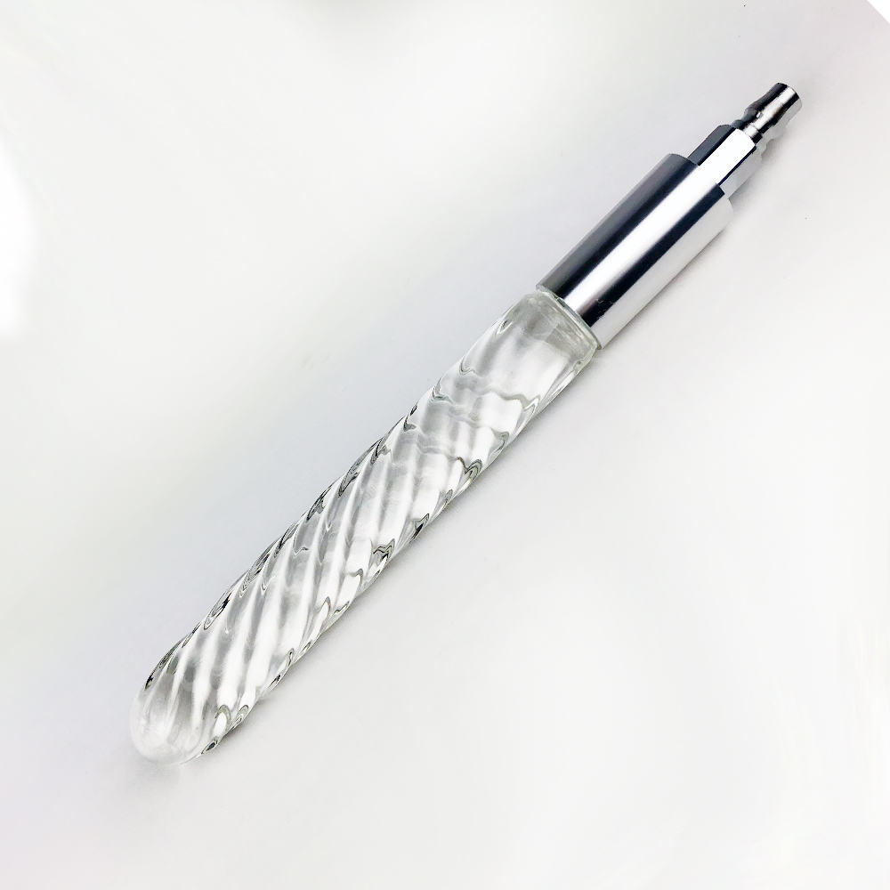 Crystal Glass Dildo Attachment For Sex Machine Unisex Anal Love Toy For Men And Women - 4