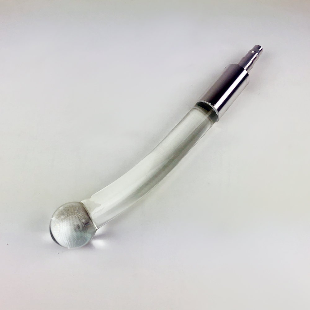 Crystal Glass Dildo Attachment For Sex Machine Unisex Anal Love Toy For Men And Women - 3