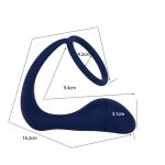 Silicone Penis Ring Extend Ejaculation Prostata Massage Sex Toys For Men Gay Anal Plug Erotic Butt - 3