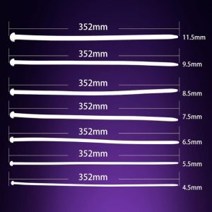Silicone Urethral Sounds Mushroom Head 35cm Super Long Chastity Dilators Penis Plug Stretching - 2