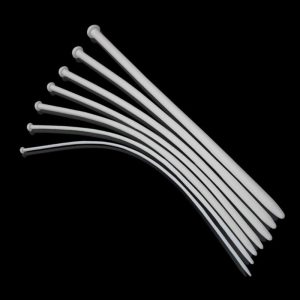 Silicone Urethral Sounds Mushroom Head 35cm Super Long Chastity Dilators Penis Plug Stretching