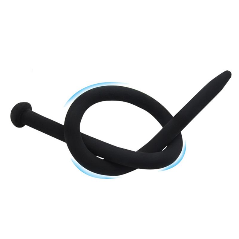 Ultralong 35cm Silicone Urethral Sounds Mushroom Head Chastity Dilators Penis Plug Stretching Tool - 9