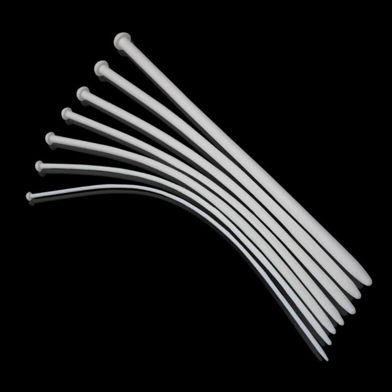 Ultralong 35cm Silicone Urethral Sounds Mushroom Head Chastity Dilators Penis Plug Stretching Tool - 1