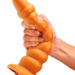 Anal Plug Soft Silicone Big Dildo Butt Large Anus Backyard Beads Ball Prostate Massage Sex Toys For Women Masturbation - 4