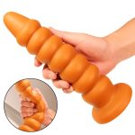 Anal Plug Soft Silicone Big Dildo Butt Large Anus Backyard Beads Ball Prostate Massage Sex Toys For Women Masturbation - 3