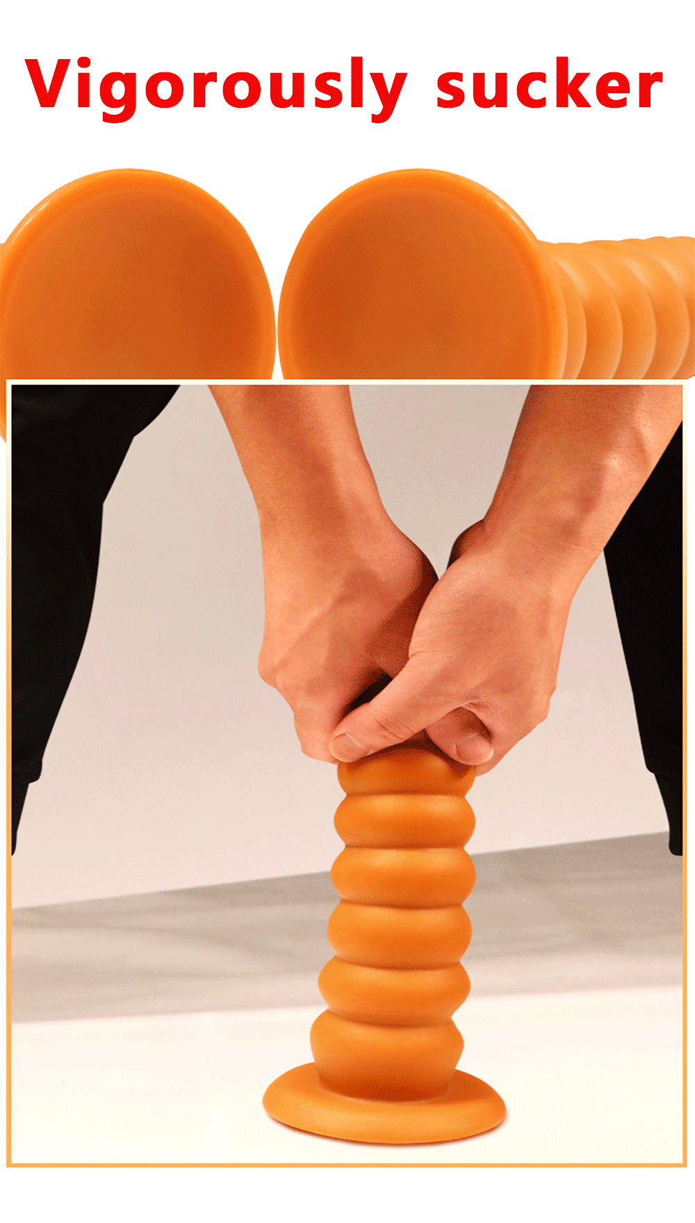 Large Soft Silicone Anal Plug Big Dildo Prostate Massager Adult Erotic Sex Toys For Womens Pleasure - 8