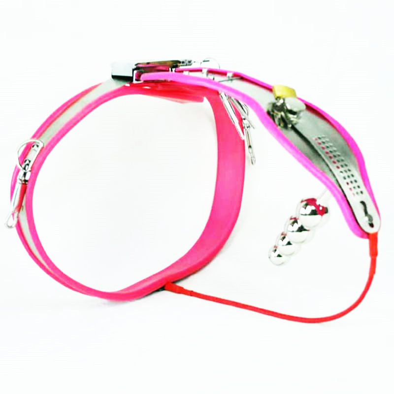 Stainless Steel Female Chastity Belt With Four Colors Tpants Edition G7525 Intimate Accessory - 2