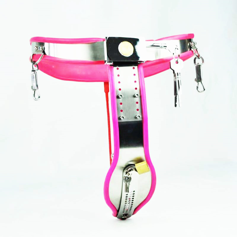 Stainless Steel Female Chastity Belt With Four Colors Tpants Edition G7525 Intimate Accessory - 3
