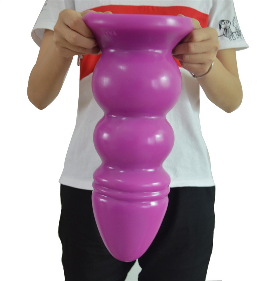 Large Tower Shape Anal Plug Adult Butt Expansion Toy Unisex Sex Product For Men Women Gay Users - 15