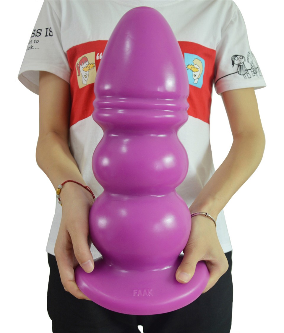 Large Tower Shape Anal Plug Adult Butt Expansion Toy Unisex Sex Product For Men Women Gay Users - 13