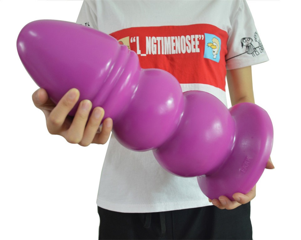 Large Tower Shape Anal Plug Adult Butt Expansion Toy Unisex Sex Product For Men Women Gay Users - 7