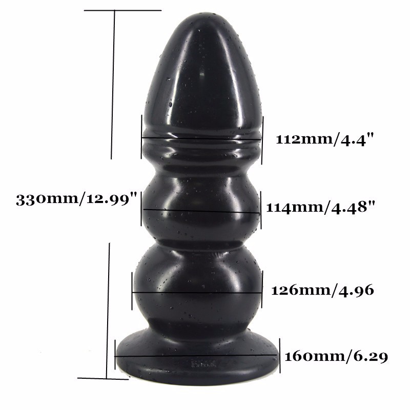 Large Tower Shape Anal Plug Adult Butt Expansion Toy Unisex Sex Product For Men Women Gay Users - 5
