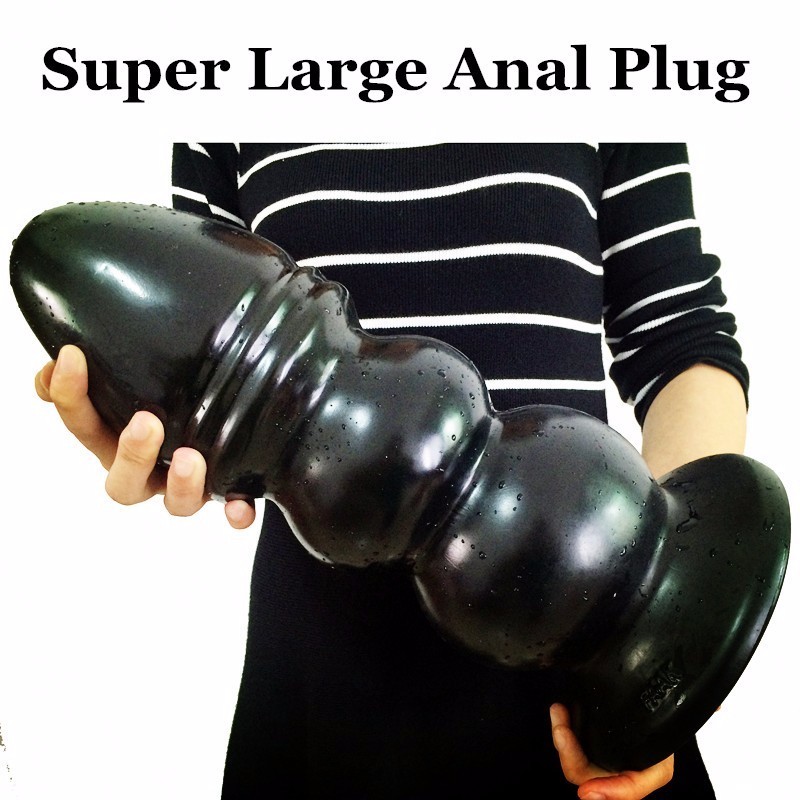 Large Tower Shape Anal Plug Adult Butt Expansion Toy Unisex Sex Product For Men Women Gay Users - 4