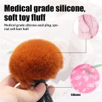 Silicone Butt Plug Black Fox Tail Anal Smooth Fur Sex Toys For Women Adult Games Products - 3