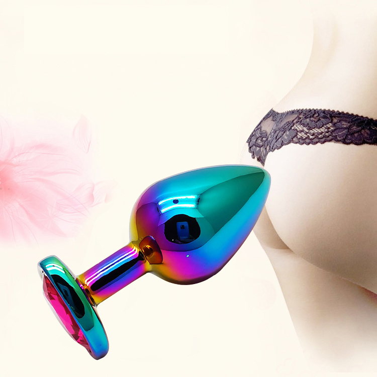 Zerosky Vibrant Stainless Steel Anal Plug Vaginal Stimulator 3 Size Options Intimate Toys For Women - 6