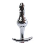 Metal Anal Plug With Corlor Jeweled 4 Style Steel Butt For Women Men Sex Toys Wearing Outdoor All Day Beginner - 4