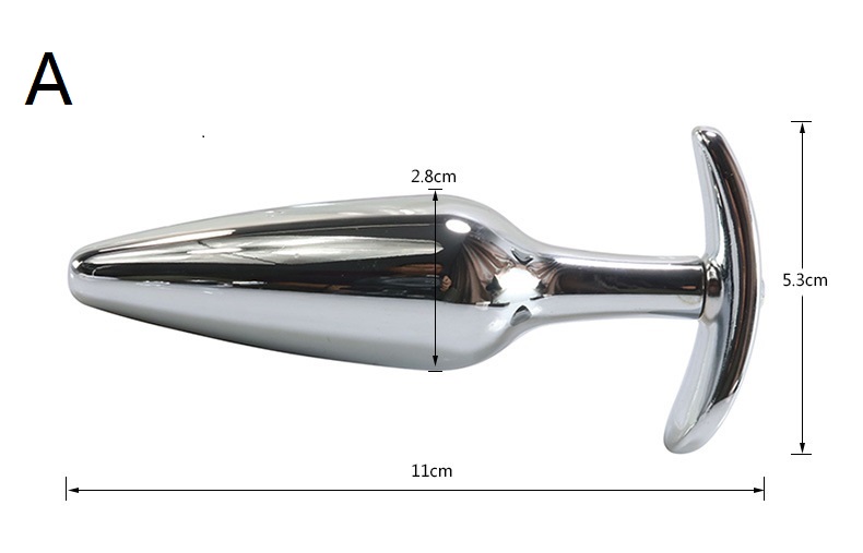 Beginnerfriendly Stainless Steel Anal Plug With 4 Styles Jewelembellished For Men And Women Allday Wear Outdoor Sex Toy - 2