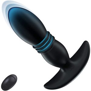 Anal Vibrator Telescopic Wireless Remote Control Dildo Butt Plug Sex Toy For Women Prostate Massager Waterproof Stimulator
