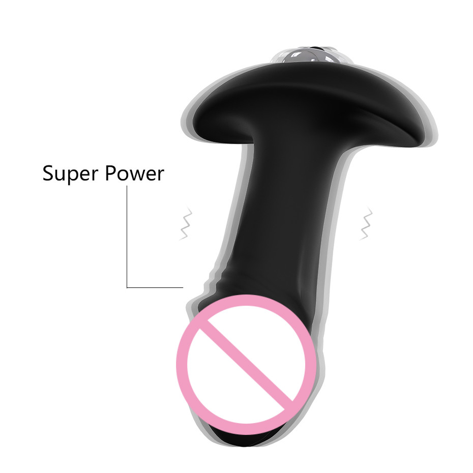 Prostate Massager Anal Vibrator Waterproof Telescopic Dildo Wireless Remote Control Butt Plug Stimulator Sex Toy For Women - 9